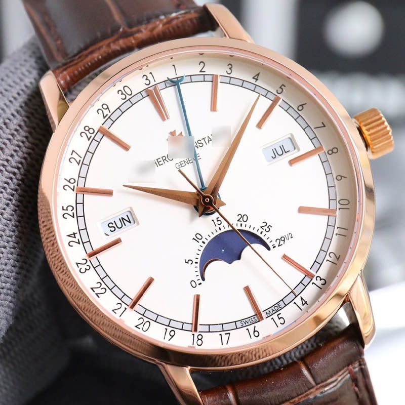 Traditionnelle 1:1 Super Clone 41 mm Pink Gold 4010T/000R-B344