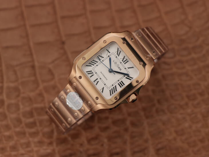 SANTOS WSSA0010 BV FACTORY ROSE GOLD CASE