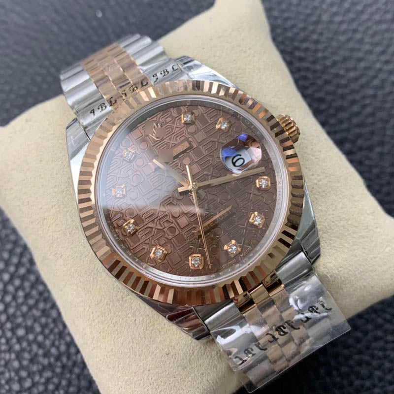 Datejust 36 m126231 1:1 Super Clone, 36mm, Chocolate Diamond Dial