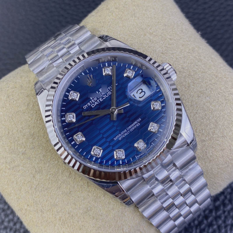 Datejust 36 m126234-0057 1:1 Super Clone, 36 mm, Blue Dial