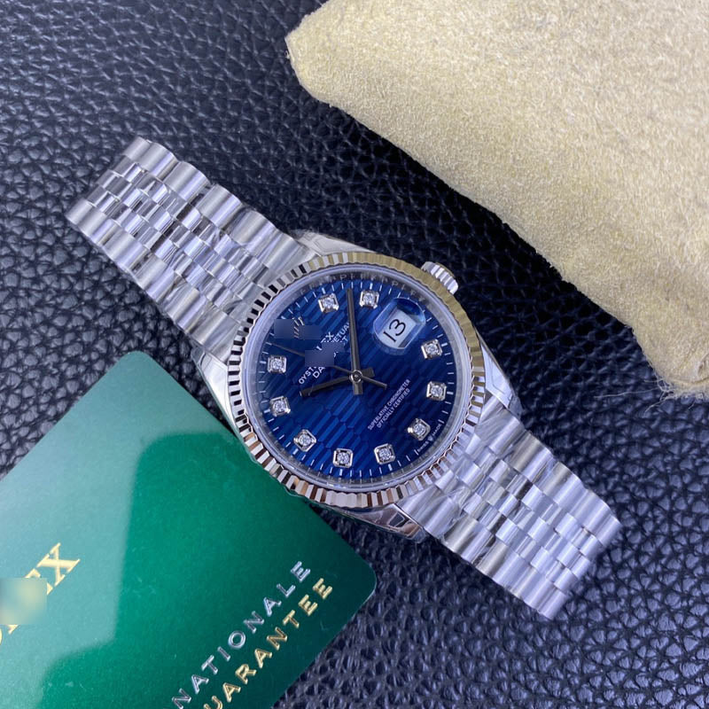 Datejust 36 m126234-0057 1:1 Super Clone, 36 mm, Blue Dial