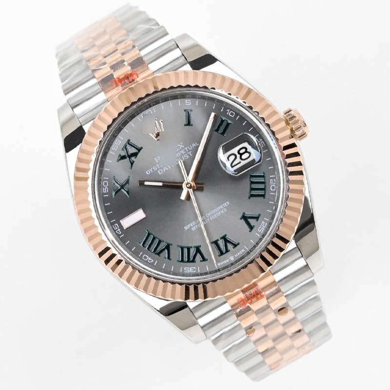 Datejust 41 m126331-0016 1:1 Super Clone, 41 mm, Gray Dial