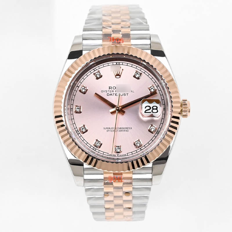 Datejust 41 m126331-0008 1:1 Super Clone, 41 mm,  Everose gold