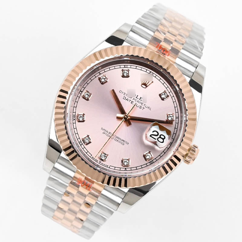 Datejust 41 m126331-0008 1:1 Super Clone, 41 mm,  Everose gold