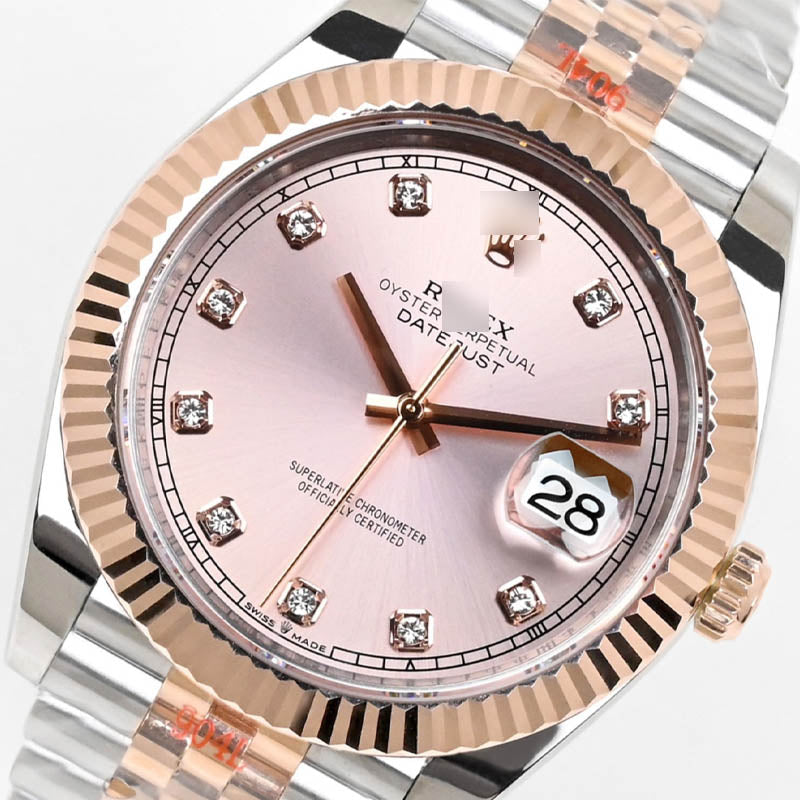 Datejust 41 m126331-0008 1:1 Super Clone, 41 mm,  Everose gold