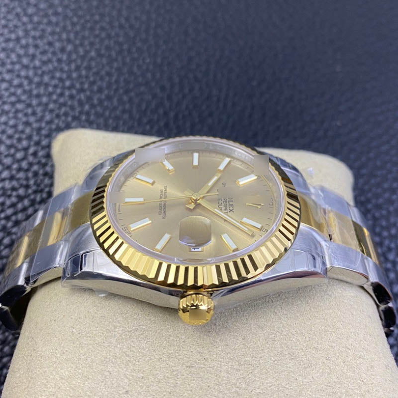 Datejust 41 m126333-0009 1:1 Super Clone, 41 mm, Gold Dial