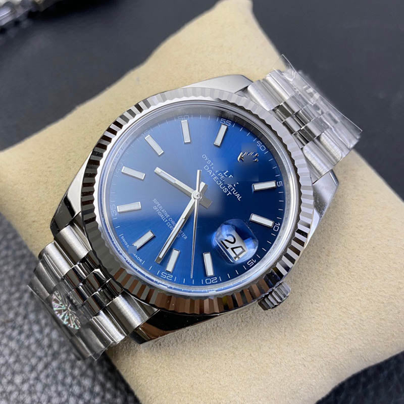 Datejust 41 m126334-0002 1:1 Super Clone, 41 mm, Bright Blue Dial