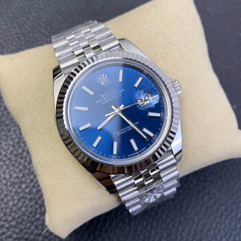 Datejust 41 m126334-0002 1:1 Super Clone, 41 mm, Bright Blue Dial