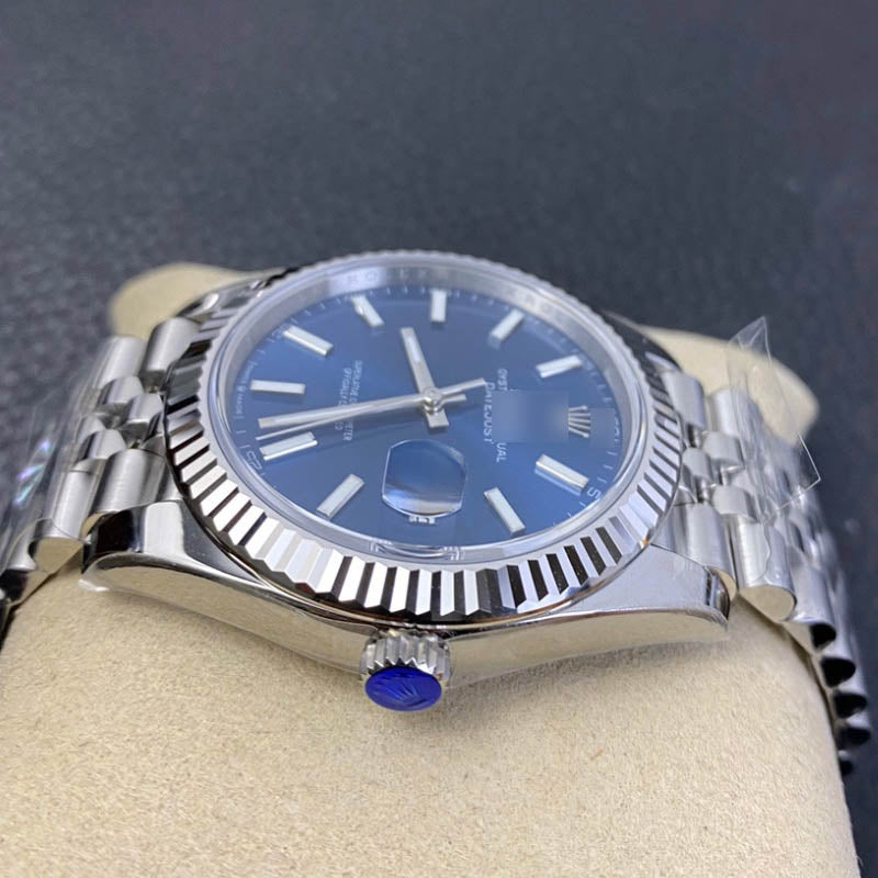 Datejust 41 m126334-0002 1:1 Super Clone, 41 mm, Bright Blue Dial