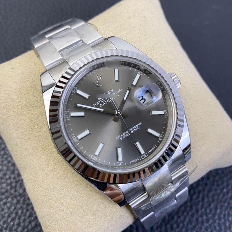 Datejust 41 m126334-0013 1:1 Super Clone, 41 mm, Slate Dial