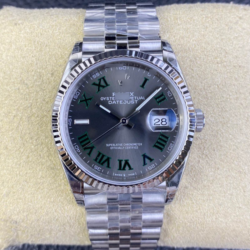 Datejust 41 m126334-0022 1:1 Super Clone, 41 mm, Slate Dial