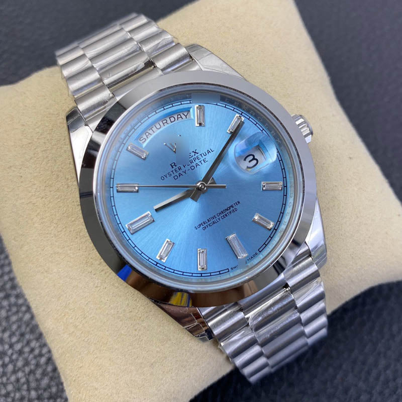 Day-Date m228206 1:1 Super Clone, 40 mm, Blue Dial