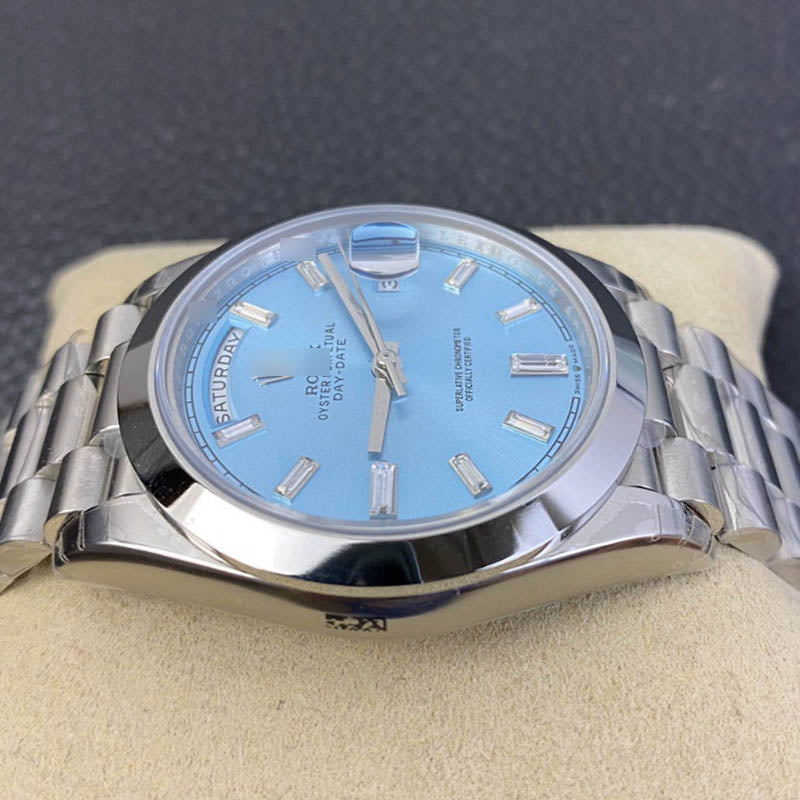 Day-Date m228206 1:1 Super Clone, 40 mm, Blue Dial