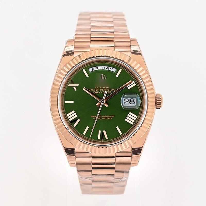 Day-Date m228235-0025 1:1 Super Clone, 40 mm, Green Dial