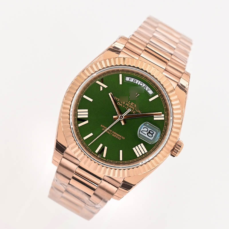 Day-Date m228235-0025 1:1 Super Clone, 40 mm, Green Dial