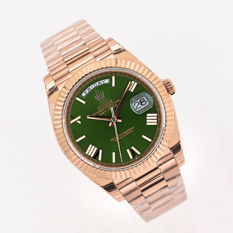 Day-Date m228235-0025 1:1 Super Clone, 40 mm, Green Dial