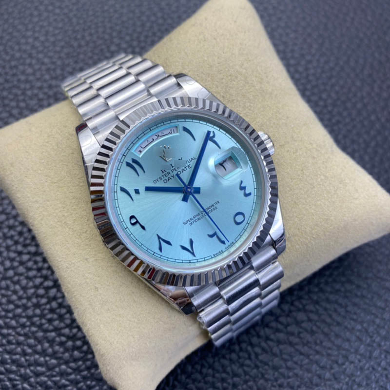 Day-Date m228236 1:1 Super Clone, 40 mm, Blue Dial Arabic Edition