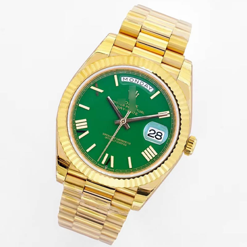 Day-Date m228238-0061 1:1 Super Clone, 40 mm, Green Dial