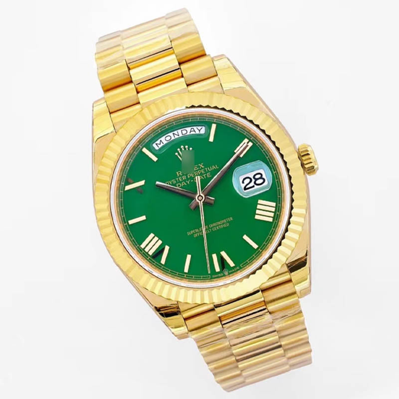 Day-Date m228238-0061 1:1 Super Clone, 40 mm, Green Dial