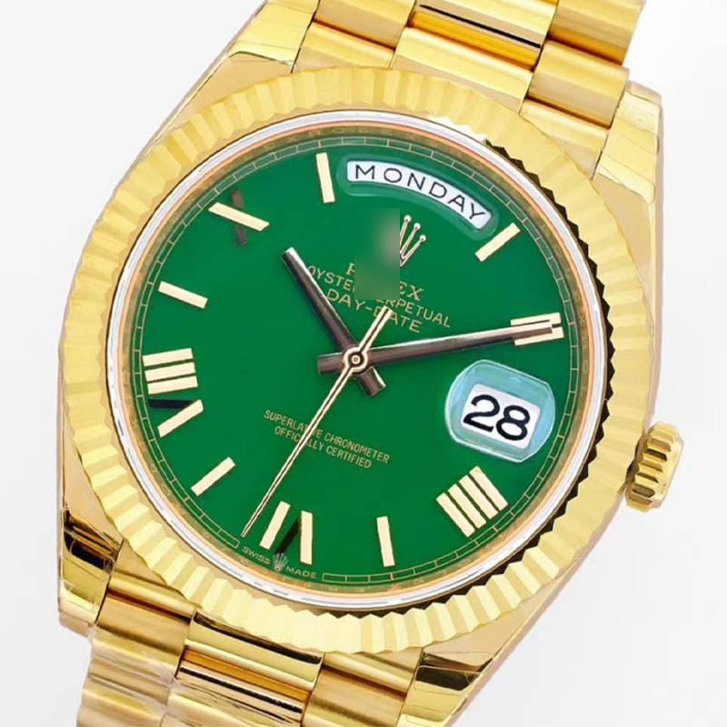 Day-Date m228238-0061 1:1 Super Clone, 40 mm, Green Dial