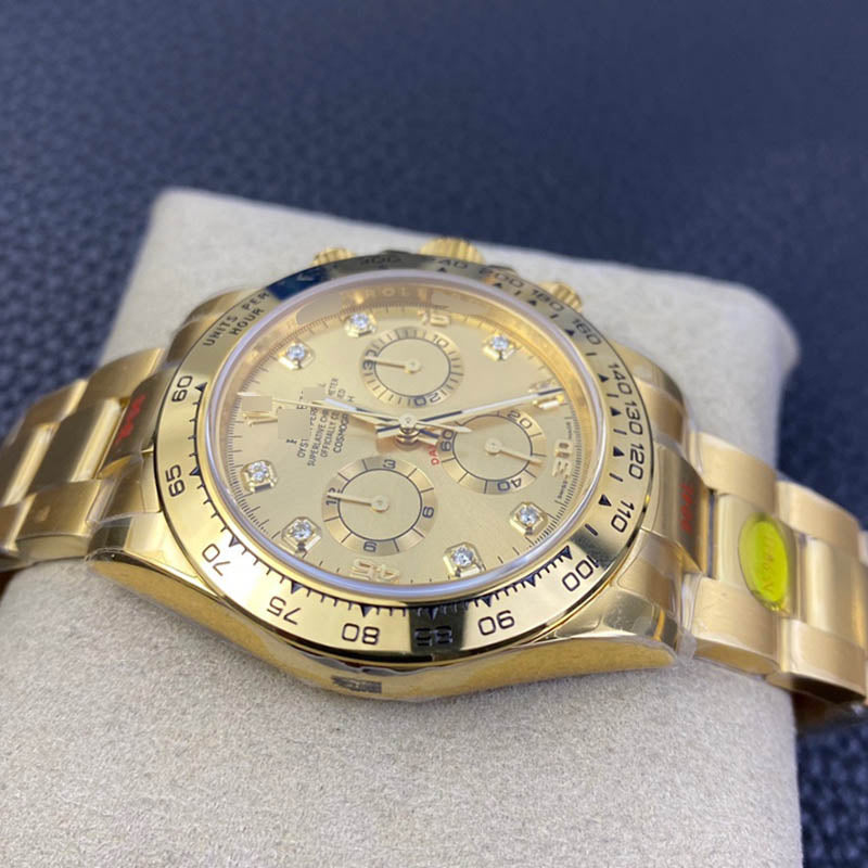 Daytona m116508-0006 1:1 Super Clone, 40 mm, Golden Dial