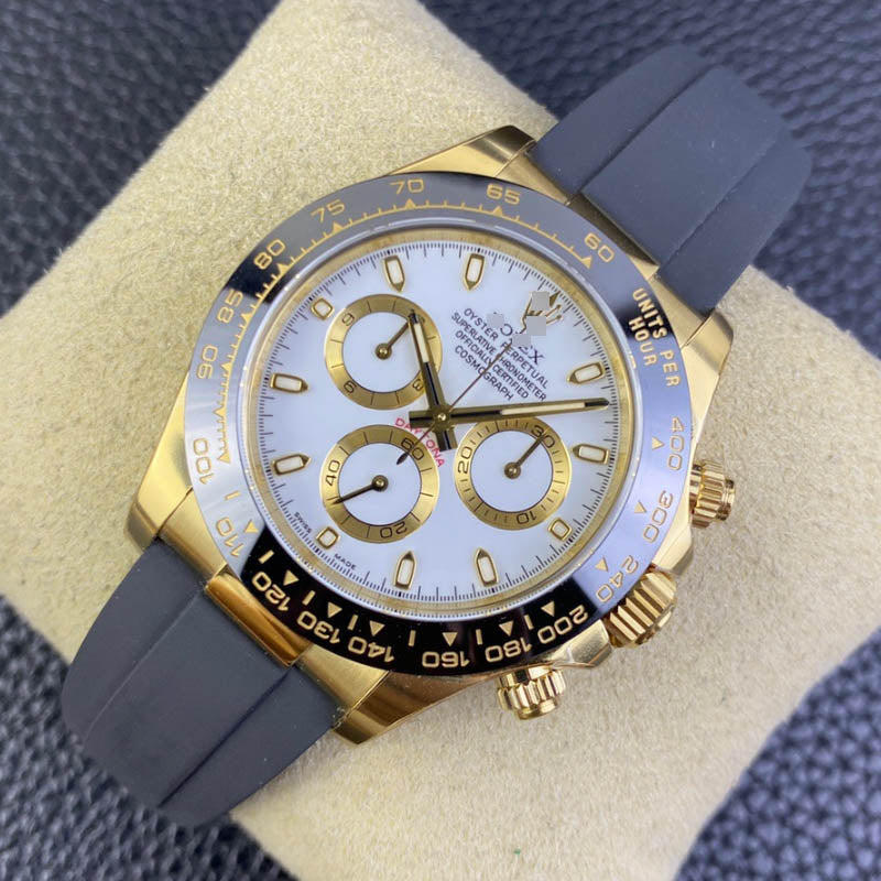 Daytona m116518LN 1:1 Super Clone, 40 mm, White Dial