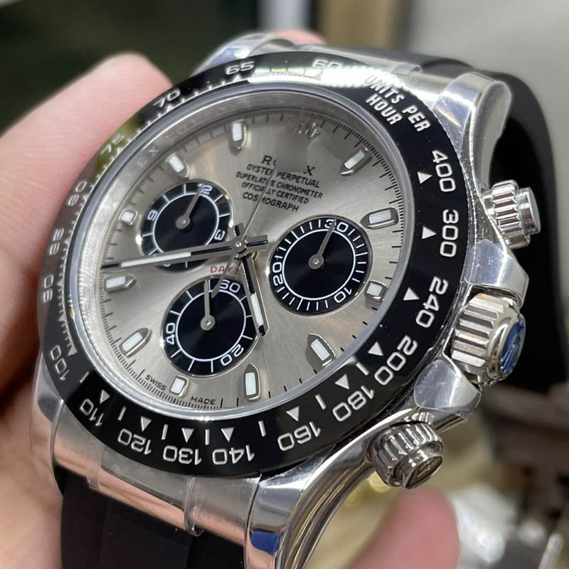 Daytona m126519LN 1:1 Super Clone, 40 mm, Silver Dial