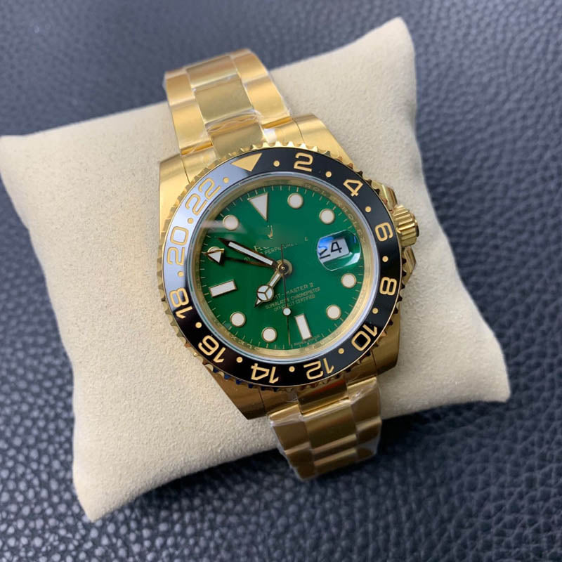 GMT Master II m126718LN 1:1 Super Clone Oyster, 40 mm, Green Dial