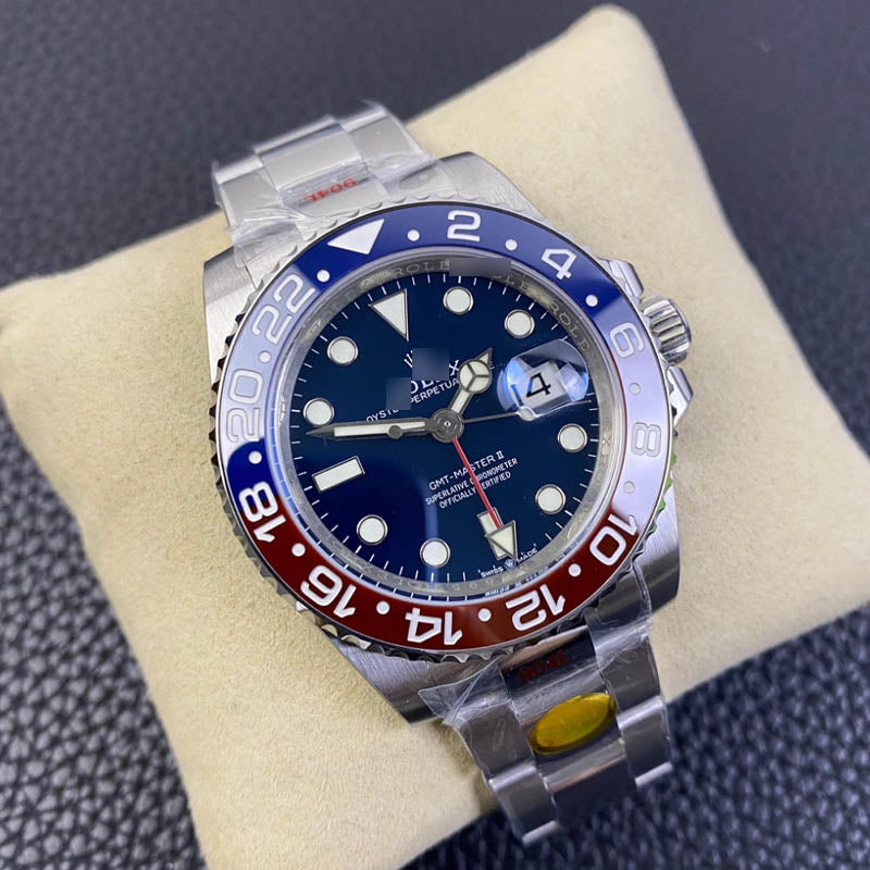 GMT Master II m126710blro 1:1 Super Clone Oyster, 40 mm, Blue Dial