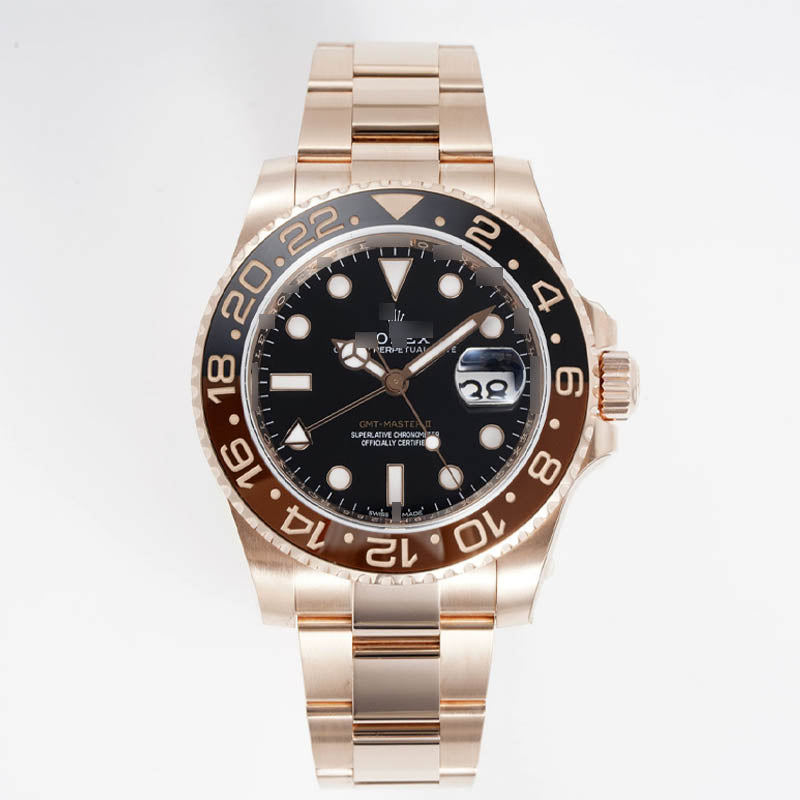 GMT Master II m126715chnr-0001 1:1 Super Clone Oyster, 40 mm, Black Dial