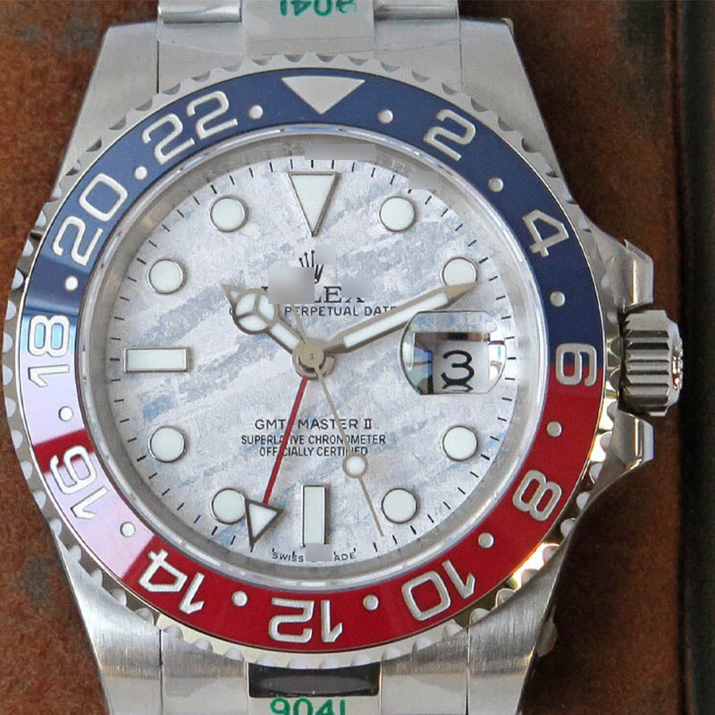 GMT Master II m126719blro-0002 1:1 Super Clone Oyster, 40 mm, Meteorite Dial