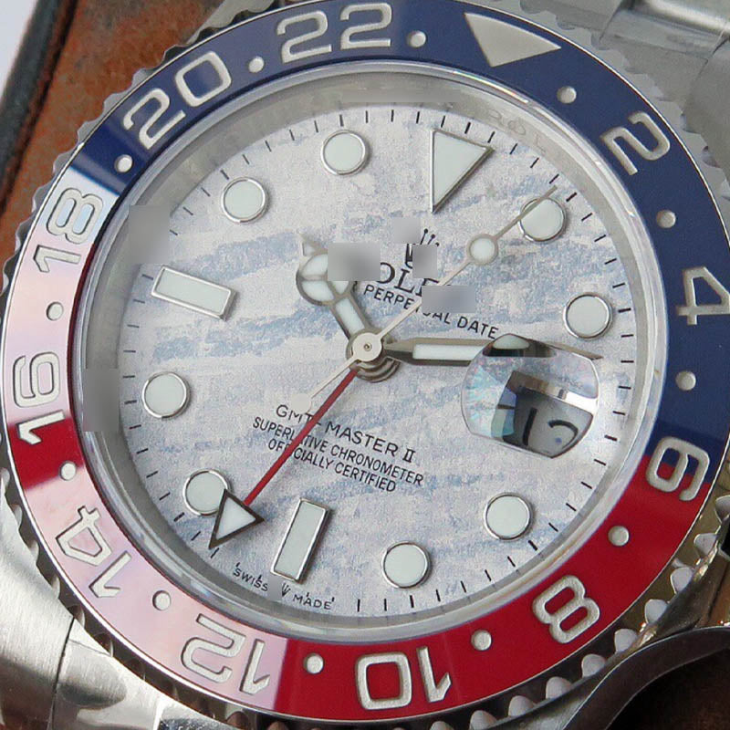 GMT Master II m126719blro-0002 1:1 Super Clone Oyster, 40 mm, Meteorite Dial