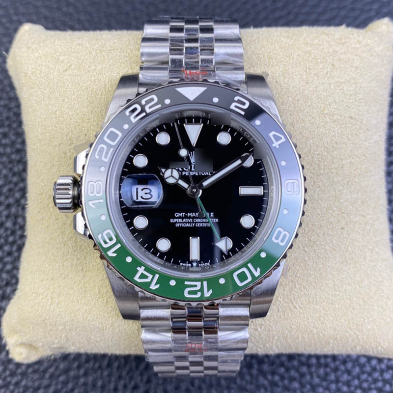 GMT Master II m126720vtnr-0002 1:1 Super Clone Oyster, 40 mm, Black Dial