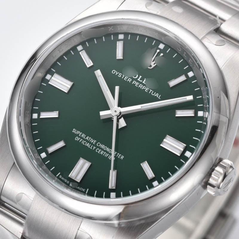 Oyster-Perpetual m126000 1:1 Super Clone , 36 mm, Green Dial