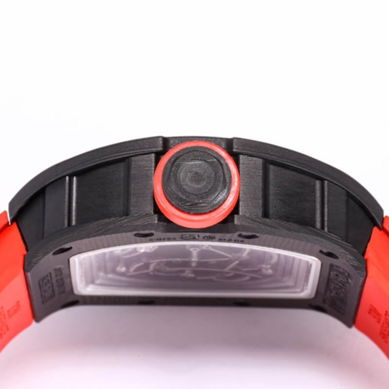 RM 055 1:1 Super Clone Carbon Fiber Black& Red