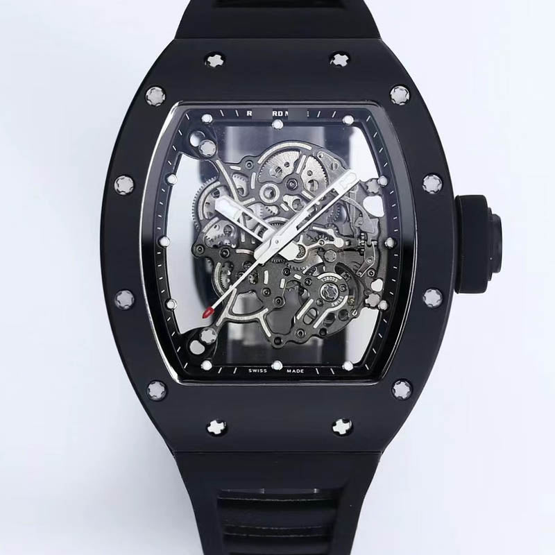 RM 055 1:1 Super Clone Ceramic Black& Black