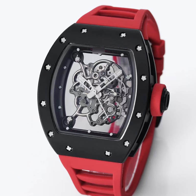 RM 055 1:1 Super Clone Ceramic Black& Red