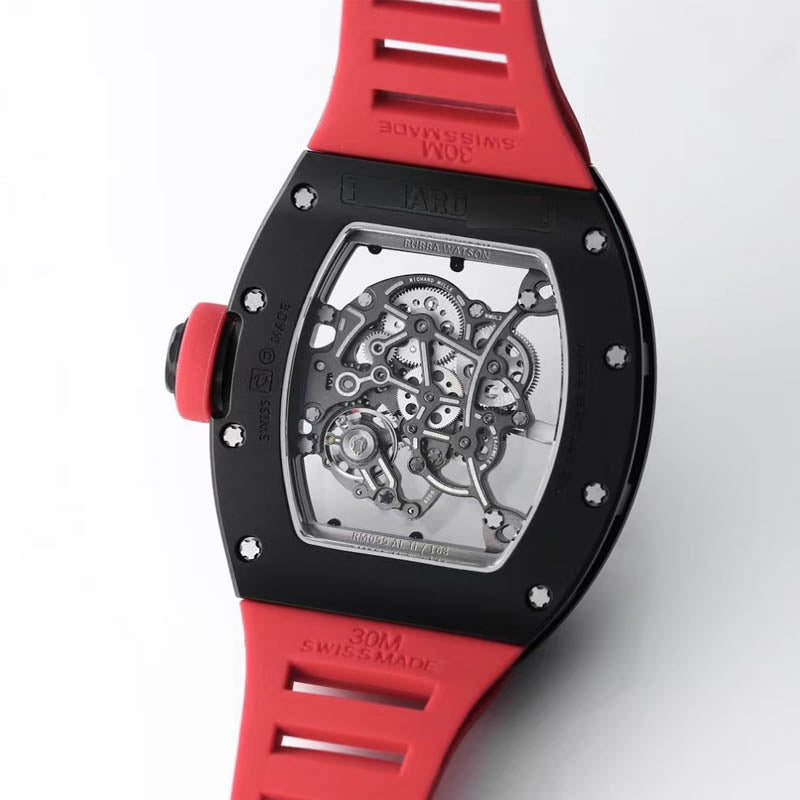 RM 055 1:1 Super Clone Ceramic Black& Red