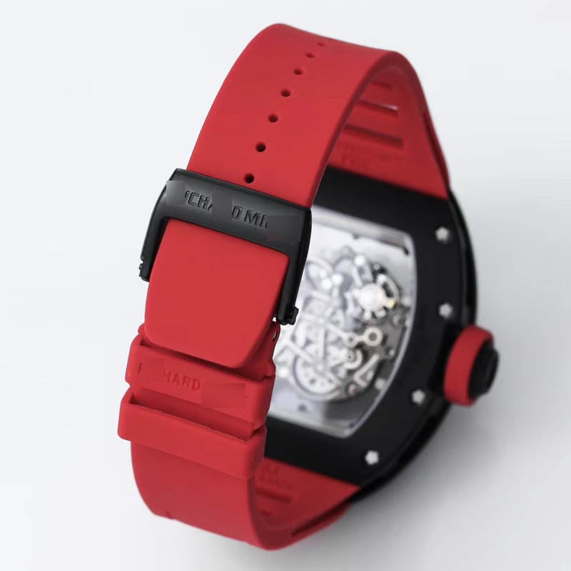 RM 055 1:1 Super Clone Ceramic Black& Red