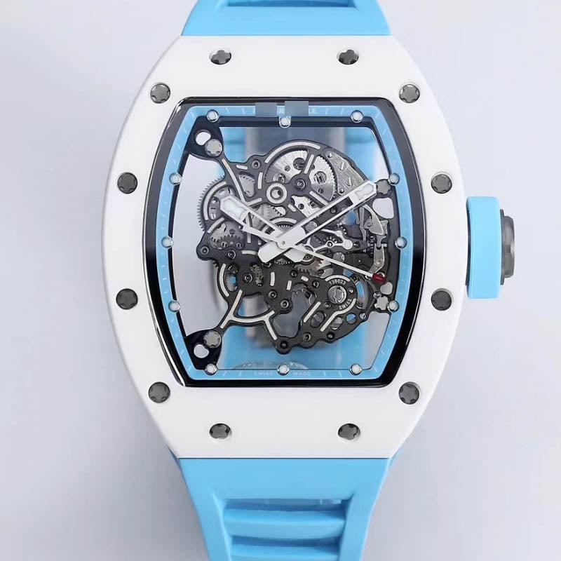 RM 055 1:1 Super Clone Ceramic White& Blue