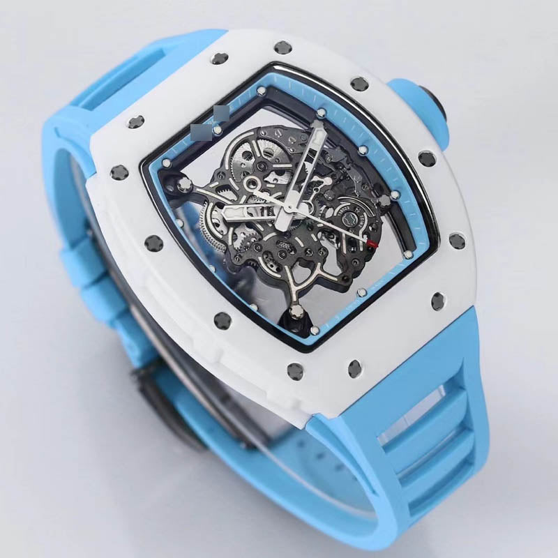 RM 055 1:1 Super Clone Ceramic White& Blue