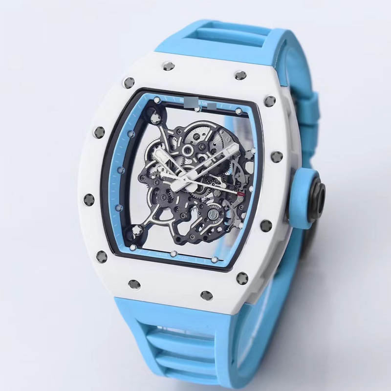 RM 055 1:1 Super Clone Ceramic White& Blue