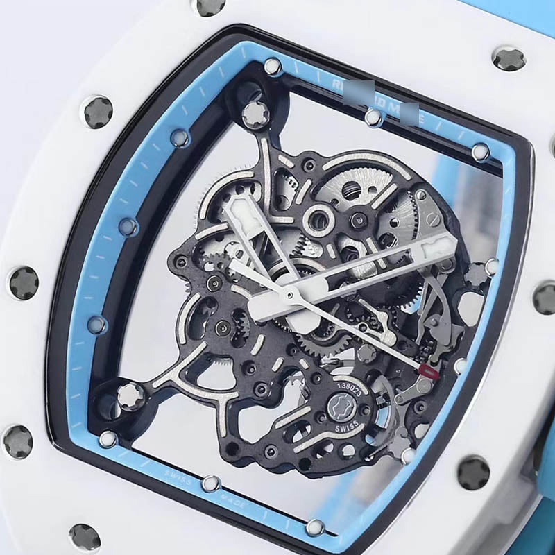 RM 055 1:1 Super Clone Ceramic White& Blue