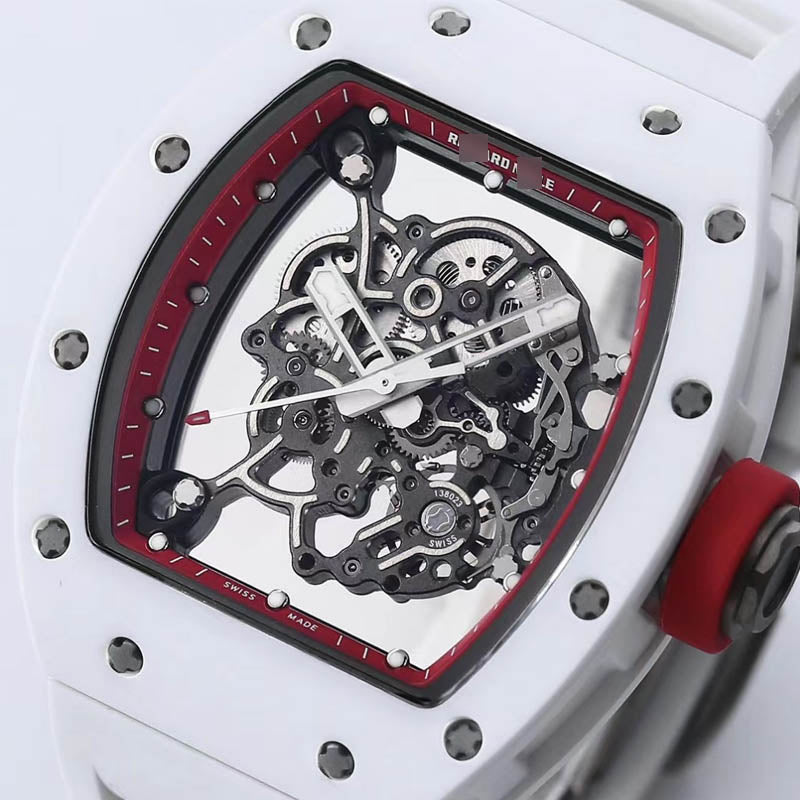 RM 055 1:1 Super Clone Ceramic White& Red