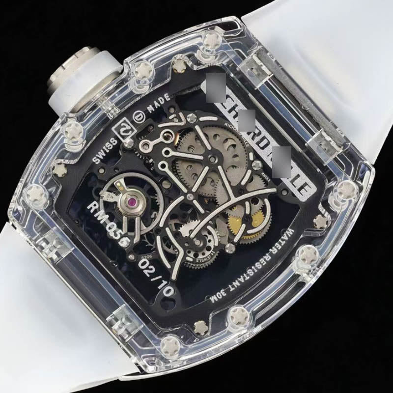 RM 055 1:1 Super Clone Transparent Black