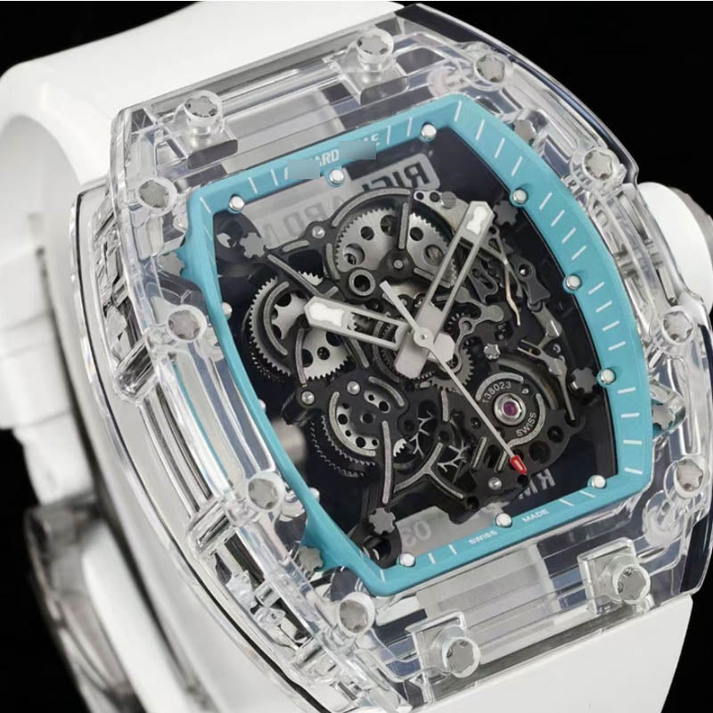 RM 055 1:1 Super Clone Transparent Blue