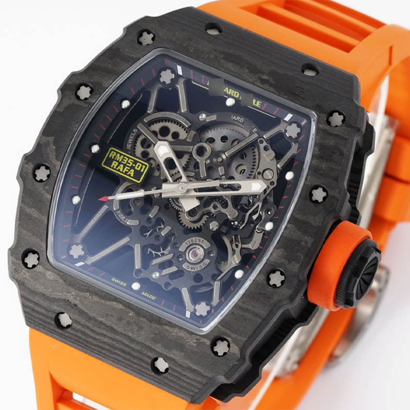 RM 35-01 1:1 Super Clone Carbon Fibre Orangle