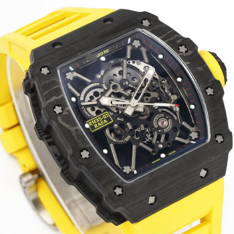 RM 35-01 1:1 Super Clone Carbon Fibre Yellow