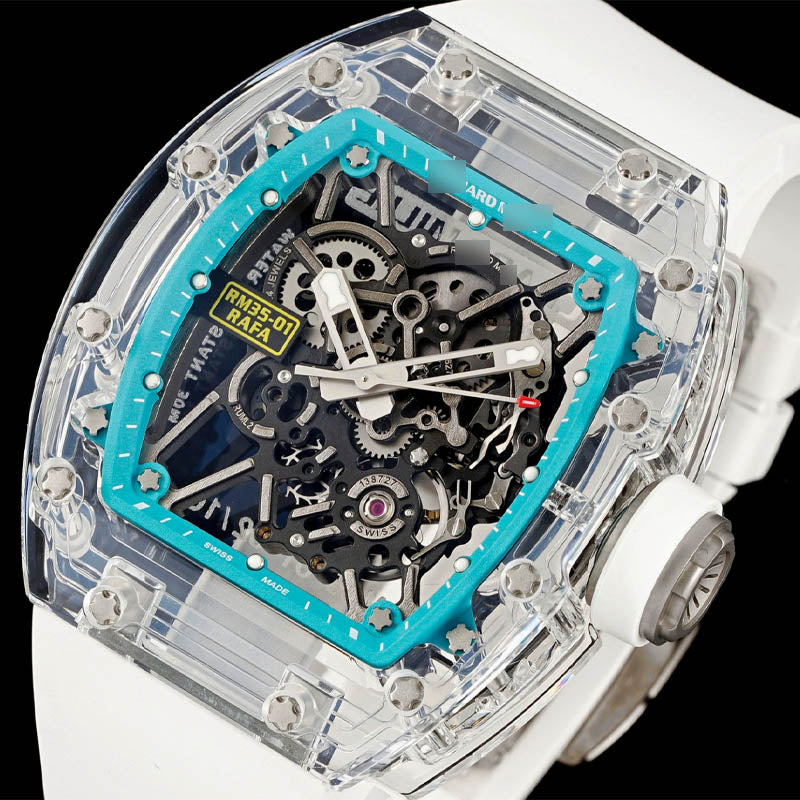 RM 35-01 1:1 Super Clone Transparent Blue