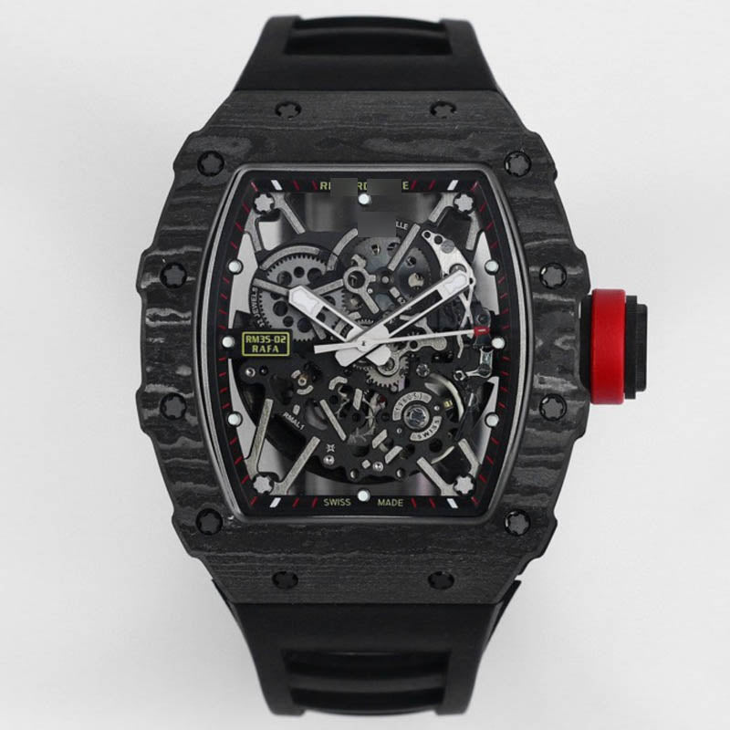 RM 35-02 1:1 Super Clone Carbon Fibre Black